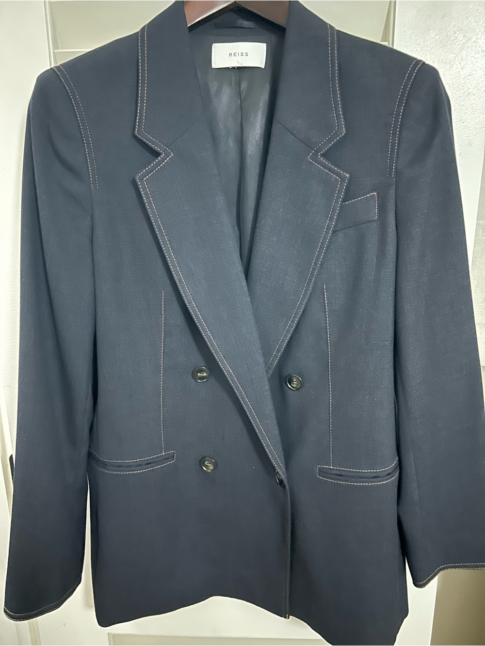Reiss Denim Pant Suit